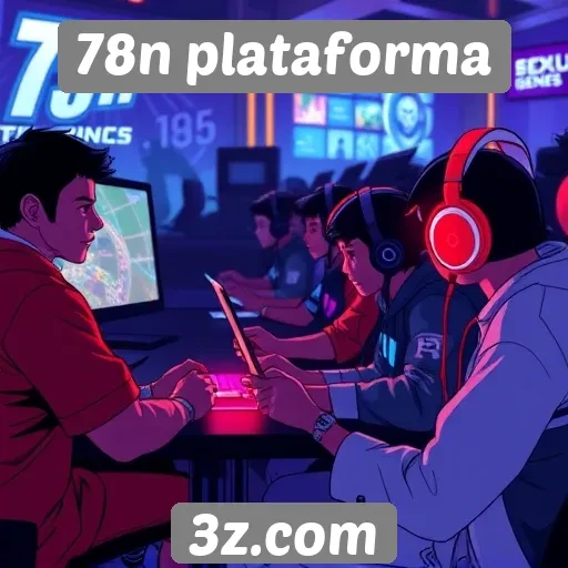Jovens gamers se destacam na 78n plataforma
